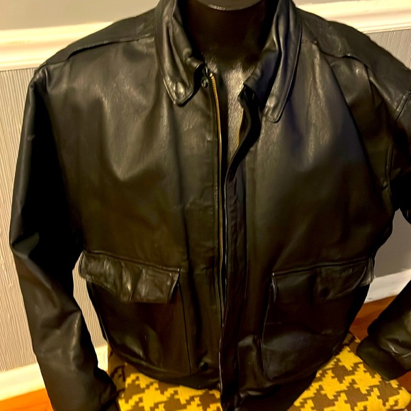 John Ashford Other - John Ashford leather bomber jacket
